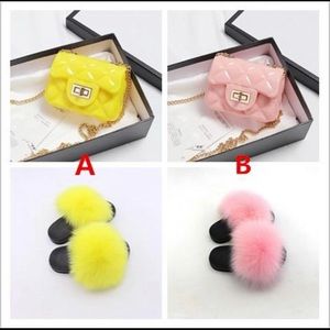 PRINCESS LUXURY SLIPPER & BAG SET ||🌹